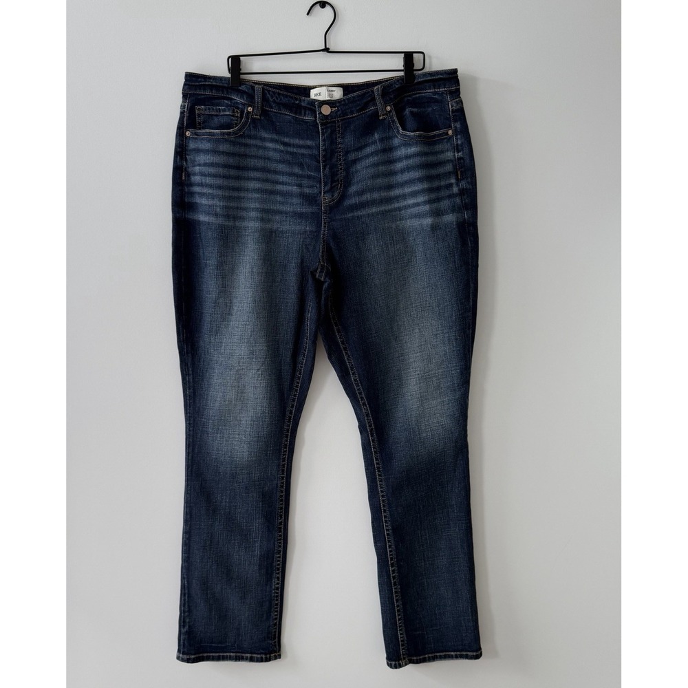 Buckle BKE Gabby Bootcut Jeans Womens 36x32 High Rise Curvy Fit Stretch Fade